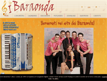 Tablet Screenshot of ibaraonda.it